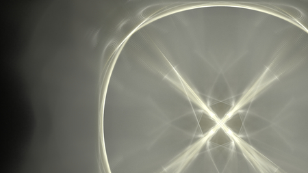 Fantasy chaotic colorful fractal pattern. Abstract fractal shapes. 3D rendering illustration background or wallpaper.の写真素材