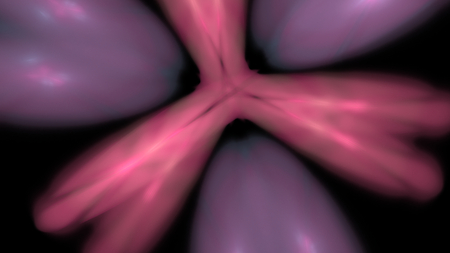 Fantasy chaotic colorful fractal pattern. Abstract fractal shapes. 3D rendering illustration...