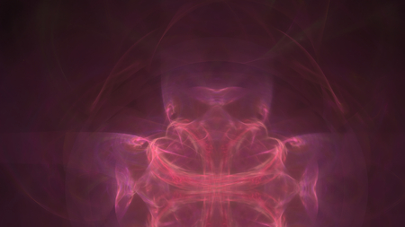 Fantasy chaotic colorful fractal pattern. Abstract fractal shapes. 3D rendering illustration...