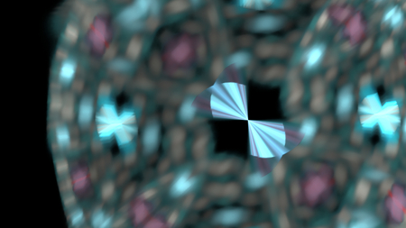 Fantasy chaotic colorful fractal pattern. Abstract fractal shapes. 3D rendering illustration background or wallpaper.の写真素材