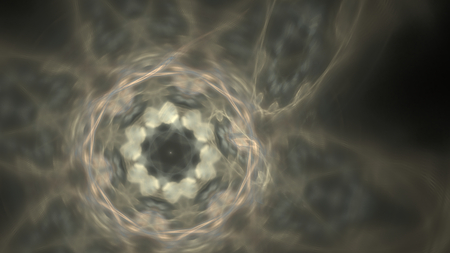 Fantasy chaotic colorful fractal pattern. Abstract fractal shapes. 3D rendering illustration...