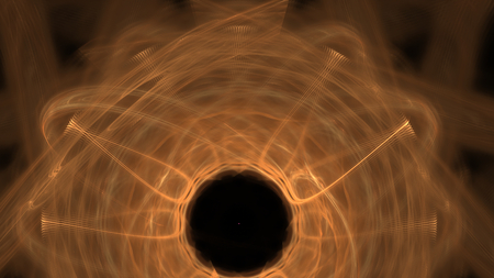 Fantasy chaotic colorful fractal pattern. Abstract fractal shapes. 3D rendering illustration...