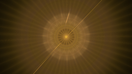 Fantasy chaotic colorful fractal pattern. Abstract fractal shapes. 3D rendering illustration background or wallpaper.の写真素材