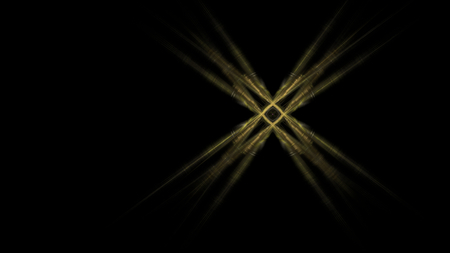 Fantasy chaotic colorful fractal pattern. Abstract fractal shapes. 3D rendering illustration background or wallpaper.の写真素材