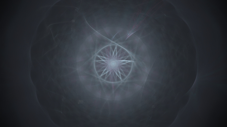 Fantasy chaotic colorful fractal pattern. Abstract fractal shapes. 3D rendering illustration background or wallpaper.の写真素材