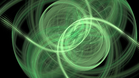 Fantasy chaotic colorful fractal pattern. Abstract fractal shapes. 3D rendering illustration background or wallpaper.の写真素材