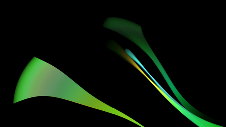 Fantasy chaotic colorful fractal pattern. Abstract fractal shapes. 3D rendering illustration background or wallpaper.の写真素材