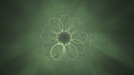 Fantasy chaotic colorful fractal pattern. Abstract fractal shapes. 3D rendering illustration background or wallpaper.の写真素材