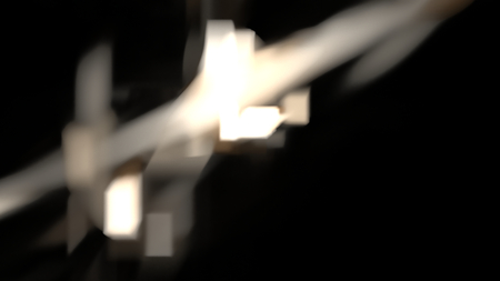 Fantasy chaotic colorful fractal pattern. Abstract fractal shapes. 3D rendering illustration background or wallpaper.の写真素材