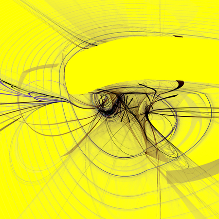 Fantasy chaotic colorful fractal pattern. Abstract fractal shapes. 3D rendering illustration background or wallpaper.の写真素材