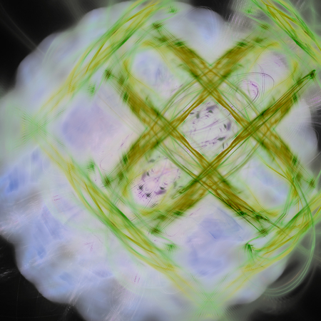 Fantasy chaotic colorful fractal pattern. Abstract fractal shapes. 3D rendering illustration...