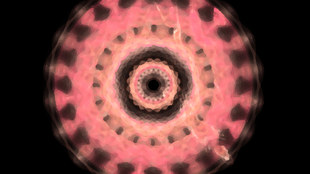 Fantasy chaotic colorful fractal pattern. Abstract fractal shapes. 3D rendering illustration...