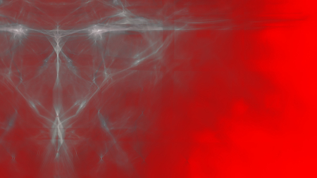 Fantasy chaotic colorful fractal pattern. Abstract fractal shapes. 3D rendering illustration background or wallpaper.の写真素材