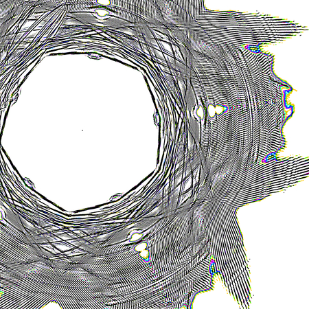 Fantasy chaotic colorful fractal pattern. Abstract fractal shapes. 3D rendering illustration...