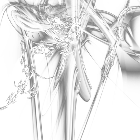 Fantasy chaotic colorful fractal pattern. Abstract fractal shapes. 3D rendering illustration background or wallpaper.の写真素材