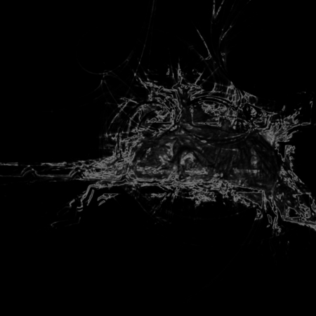 Fantasy chaotic colorful fractal pattern. Abstract fractal shapes. 3D rendering illustration background or wallpaper.の写真素材