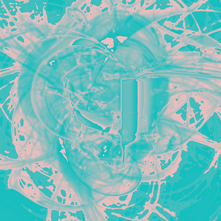 Fantasy chaotic colorful fractal pattern. Abstract fractal shapes. 3D rendering illustration...