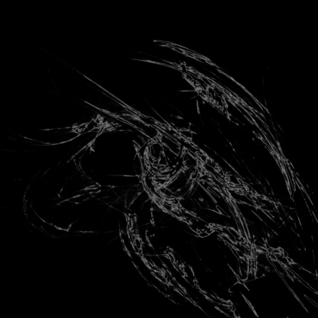 Fantasy chaotic colorful fractal pattern. Abstract fractal shapes. 3D rendering illustration background or wallpaper.の写真素材