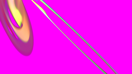 Fantasy chaotic colorful fractal pattern. Abstract fractal shapes. 3D rendering illustration background or wallpaper.の写真素材