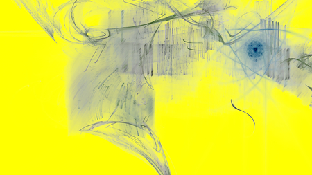 Fantasy chaotic colorful fractal pattern. Abstract fractal shapes. 3D rendering illustration background or wallpaper.の写真素材