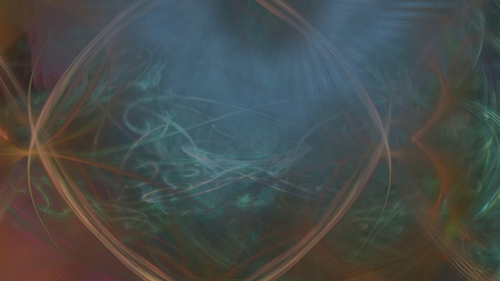 Fantasy chaotic colorful fractal pattern. Abstract fractal shapes. 3D rendering illustration background or wallpaper.の写真素材