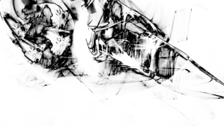 Fantasy chaotic colorful fractal pattern. Abstract fractal shapes. 3D rendering illustration background or wallpaper.の写真素材