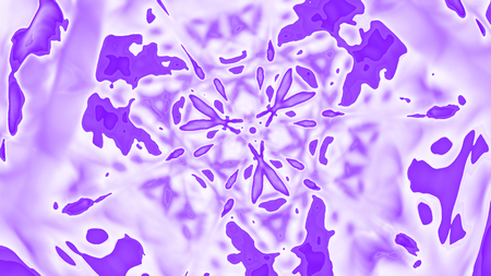 Fantasy chaotic colorful fractal pattern. Abstract fractal shapes. 3D rendering illustration background or wallpaper.の写真素材