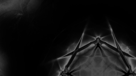 Fantasy chaotic colorful fractal pattern. Abstract fractal shapes. 3D rendering illustration background or wallpaper.の写真素材