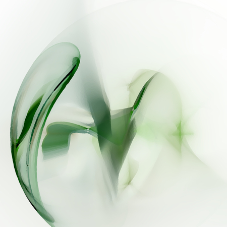 Fantasy chaotic colorful fractal pattern. Abstract fractal shapes. 3D rendering illustration background or wallpaper.の写真素材