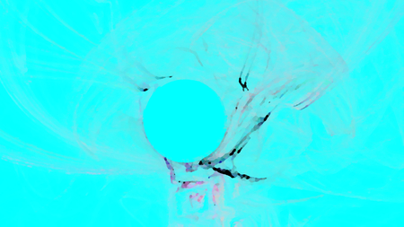 Fantasy chaotic colorful fractal pattern. Abstract fractal shapes. 3D rendering illustration background or wallpaper.の写真素材