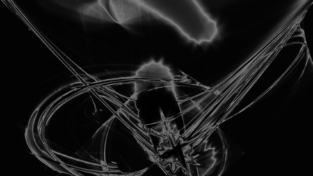 Fantasy chaotic colorful fractal pattern. Abstract fractal shapes. 3D rendering illustration background or wallpaper.の写真素材