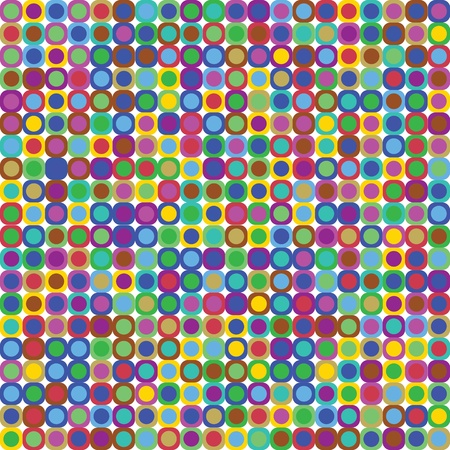 Disco dots backgroundのイラスト素材