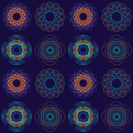 Intricate Circular Patternのイラスト素材