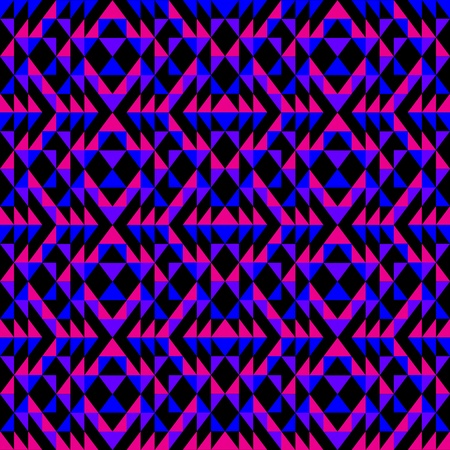 Seamless purple, pink and blue pattern