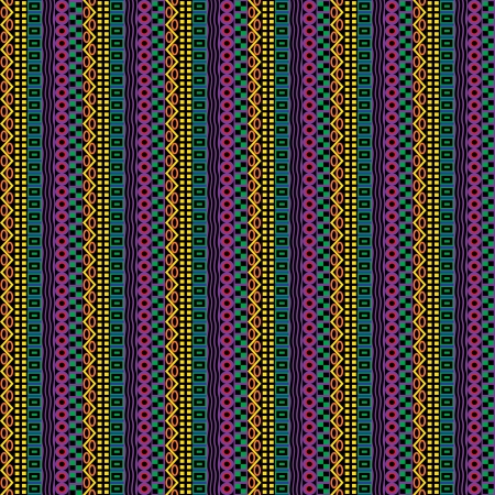 Intricate Ethnic Stripes