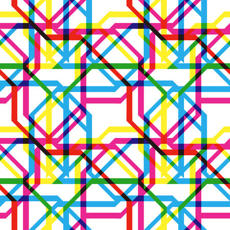 Transparent lines trend patternのイラスト素材