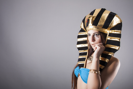 portrait of cleopatraの写真素材