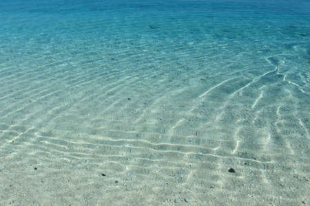 Perfect clean and quit beachの写真素材