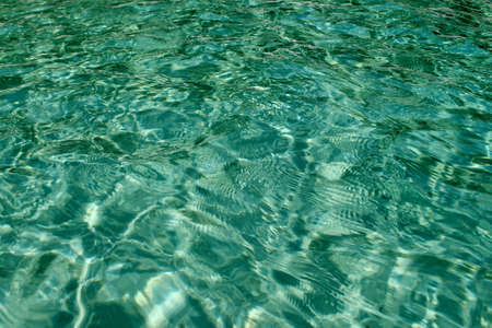 Crystal turquoise waterの写真素材