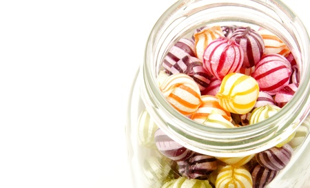 Assorted fruit candiesの写真素材