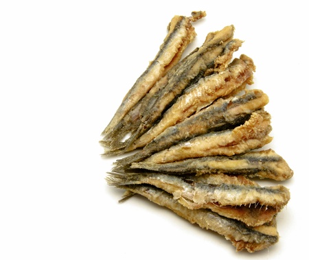  Fried anchovies typical of Spainの写真素材