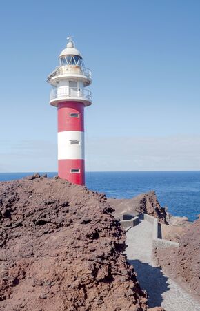 Lighthouse View in the island of Tenerifeの写真素材