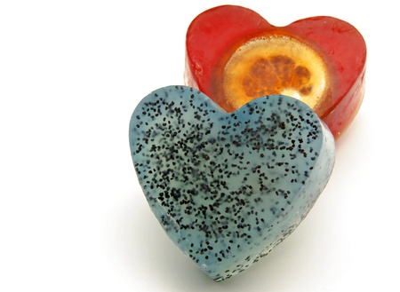 Scented glycerin soapsの写真素材