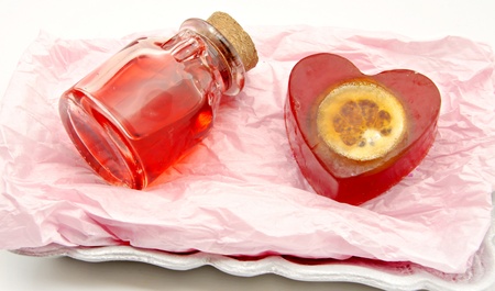 Scented glycerin soapsの写真素材