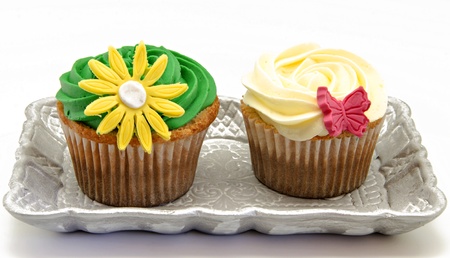 Cupcakes decoratedの写真素材