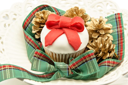 Christmas Cupcakesの写真素材