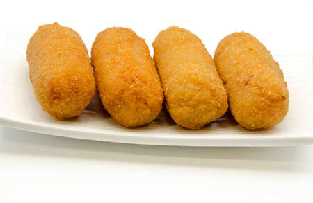 Delicious bechamel croquettes