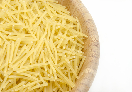 Fresh pasta noodlesの写真素材