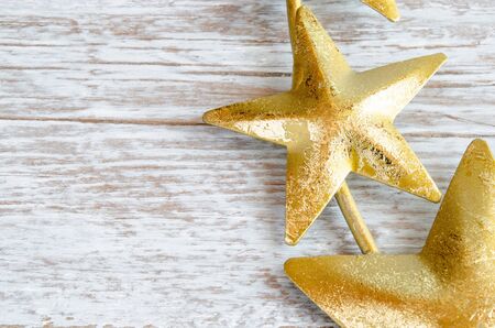 Christmas wreath, decoration of stars
