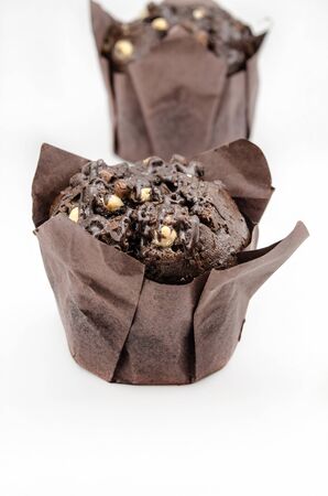 Chocolate Muffinsの写真素材